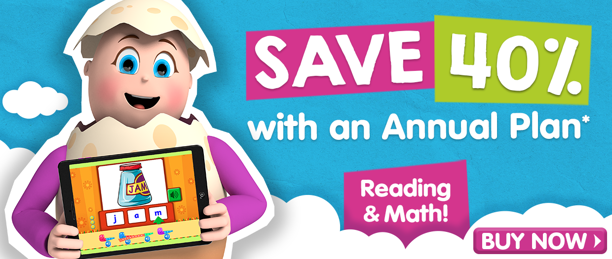 Massive 40% OFF 12-Month Subscription to Reading Eggs and Mathseeds. Claim now